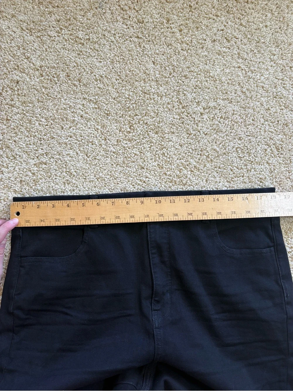 NWT American Eagle Curvy Super High-Rise Dream Jean Jegging - Black Size 18R